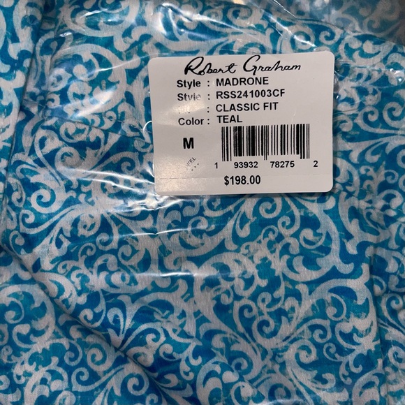 ROBERT GRAHAM Madrone Long-Sleeve Woven - Picture 9 of 10